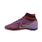 Kinder-Turfschuh Nike Zoom Mercurial Superfly 9 Elite TF Mbappe, lila - VENI Futebol