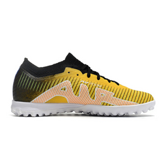 Kinder-Turf-Fußballschuhe Nike Zoom Mercurial Vapor 15 Elite TF, Gelb und Schwarz - VENI Futebol
