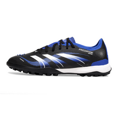 Adidas Predator 25 Elite Black Blue and White Turf TF Football Boot
