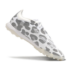 Chuteira Society Adidas Predator 30 Elite TF Branca, Cinza e Amarela - VENI Futebol