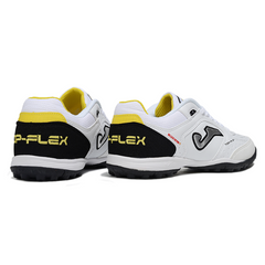 Joma Top Flex White and Black Turf TF Football Boot