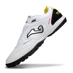 Joma Top Flex White and Black Turf TF Football Boot