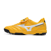 Mizuno Morelia Sala Classic TF Fußballschuhe für Kunstrasen, gelb, weiß und schwarz - VENI Futebol