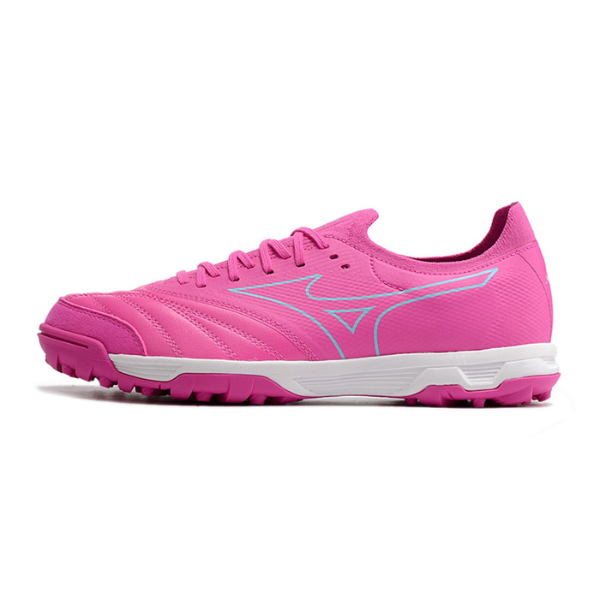 Chaussures de foot à 7 Mizuno Neo Sala TF roses - VENI Futebol