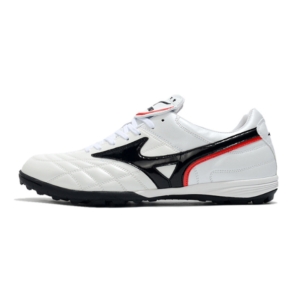 Mizuno Wave Cup TF Fußballschuh für Kunstrasen, weiß und schwarz - VENI Futebol