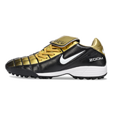 Nike Air Zoom Total 90 III Black and Gold Turf TF Football Boot