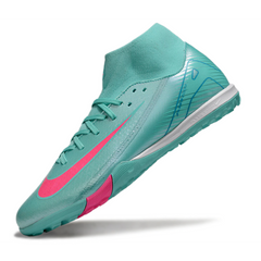 Nike Zoom Mercurial Superfly 10 Academy Light Blue Turf TF Football Boot