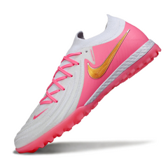 Nike Phantom GX2 Elite White and Pink Turf TF Football Boot