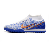 Chuteira Society Nike Zoom Mercurial Nike Superfly 9 Academy TF blaue CR7 Fußballschuhe - VENI