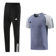 Conjunto Adidas T-Shirt + graue Hose - VENI Fußball
