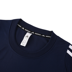 Conjunto Adidas Camiseta + Short Azul Escuro - VENI Futebol