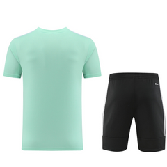 Conjunto Adidas Camiseta + Short Verde Claro - VENI Futebol