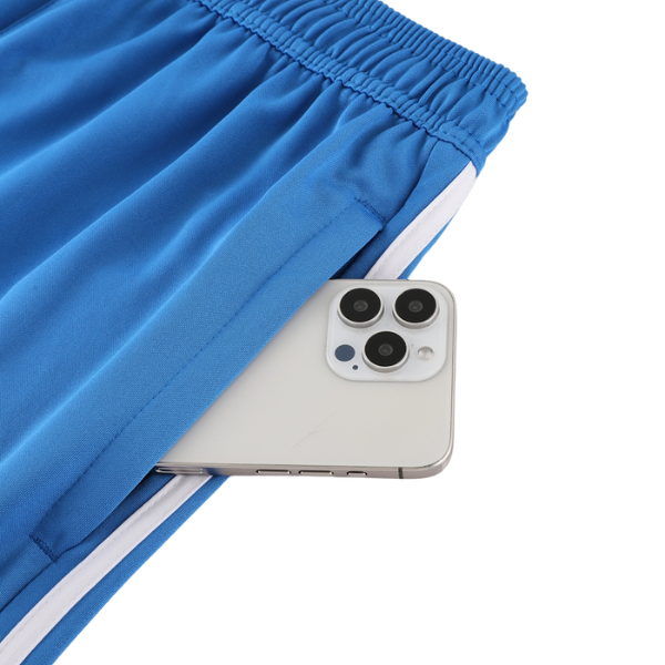 Adidas T-Shirt-und-Shorts-Set in Hellblau - VENI Fußball