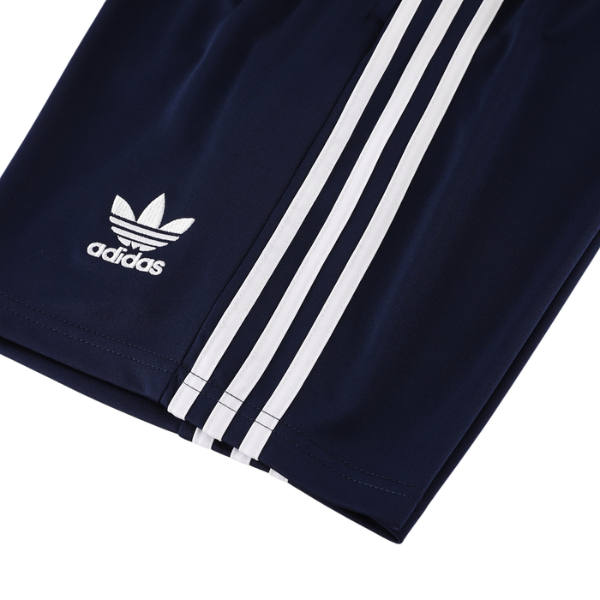 Conjunto Adidas Camiseta + Short Azul Escuro - VENI Futebol