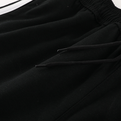 Conjunto de Frio Adidas Casaco + Calça Preto e Branco - VENI Futebol