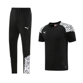 Conjunto Puma Camiseta + CalƧa Preta e Branca - VENI Futebol