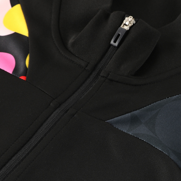 Adidas Trainingsanzug Jacke + Hose Schwarz und bunt II - VENI Fußball