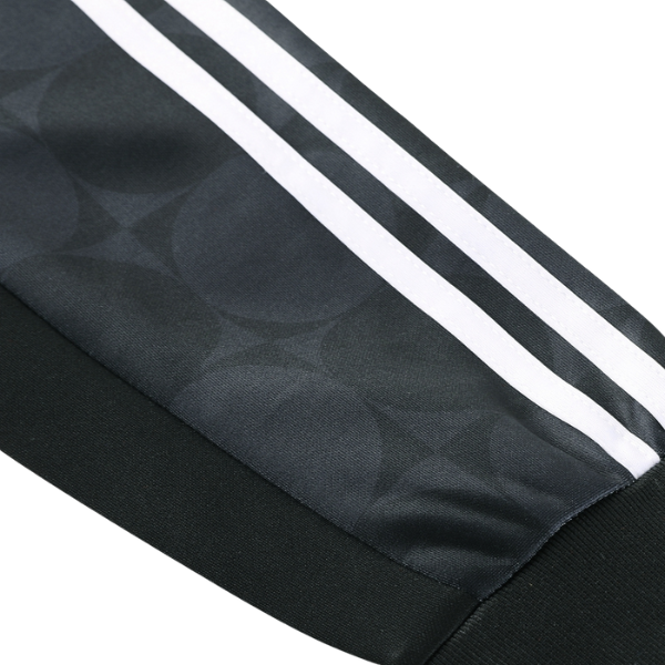 Adidas Winter-Set Jacke + Hose, schwarz und bunt II - VENI Futebol