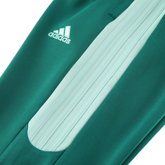 Adidas Trainingsanzug-Set Jacke + Hose in Grün und Weiß - VENI Futebol