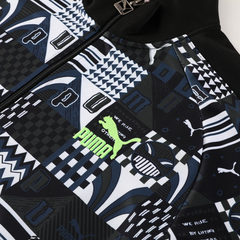 txt
Puma Winter-Set Jacke + Hose in Schwarz, Weiß und Grau - VENI Futebol