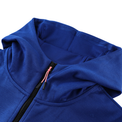 Trainingsanzug Nike Tech-Fleece Jacke + Hose in Blau und Weiß - VENI Futebol