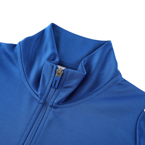 Adidas Kälteset Jacke + Hose Blau und Weiß - VENI Fußball