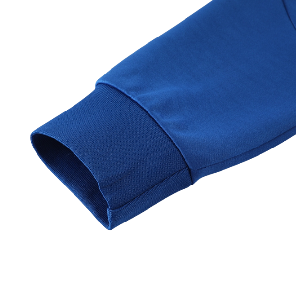 Adidas Trainingsanzug Jacke + Hose Blau und Weiß - VENI Futebol