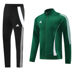 Conjunto de Frio Adidas Jaqueta + Calça Verde e Preto - VENI Futebol