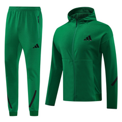 Adidas Cold Set Green Coat and Pants