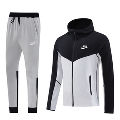 Nike Cold Black and Grey Set Coat and Pants