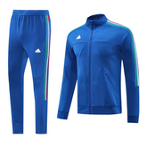 Adidas Blue Green White Red Cold Set Jacket and Pants