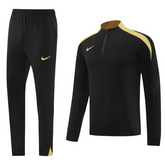 Conjunto de Frio Nike Blusão + Calça Preto e Amarelo - VENI Futebol