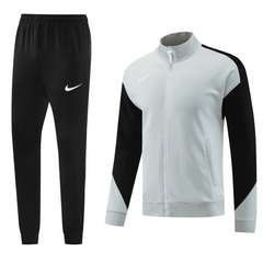 Conjunto de Frio Nike Jaqueta + Calça Cinza e Preto - VENI Futebol