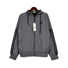 Coupe-vent Adidas gris et noir - VENI Futebol