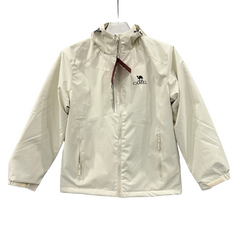 Camel Beige Windbreaker Jacket