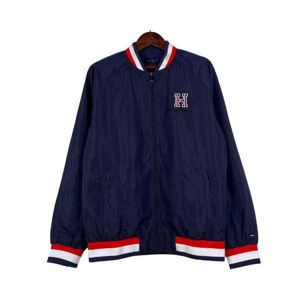 Coupe-vent Tommy Hilfiger bleu avec détails - VENI Football
