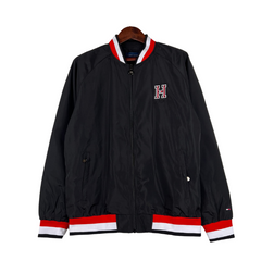 coupe-vent Tommy Hilfiger noir avec détails - VENI Futebol