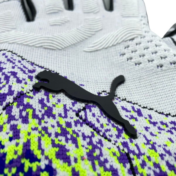 Luva de Goleiro Puma Future Z Branca, Roxo, Azul e Verde - VENI Futebol