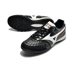 Mizuno Morelia Sala Black White and Red Turf TF Football Boot