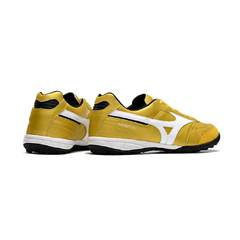 Mizuno Morelia Sala Turf TF Golden and White Football Boot