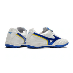 Mizuno Wave Cup White and Blue Turf TF Football Boot