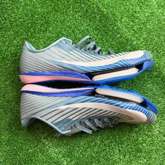 Nike Air MaxFly 2 Light Blue Running Spikes Shoes Size 40,5 Eur