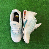 Nike Air Max Plus TN White Mica Green Casual Shoes Size 44 Eur