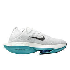 Nike Air Zoom Alphafly Next% 2 White Clear Jade Running Shoes