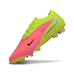 Nike Phantom 6 Elite Yellow, Silver and Pink Firm Ground FG Football Boot