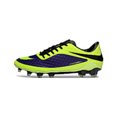 Nike Phantom Hypervenom Elite Light Green and Purple Firm Ground FG Football Boot