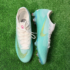 Nike Zoom Mercurial Vapor 13 Elite Green Firm Ground FG Football Boot Size 42 Eur