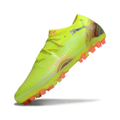 Puma Future 8 Low Cut Yellow and Orange Artificial Ground AG Football Boot