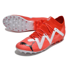 Puma Future Ultimate Red and White Multi Ground MG Football Boot