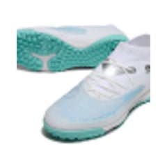 Puma Future 8 White and Light Blue Turf TF Football Boot